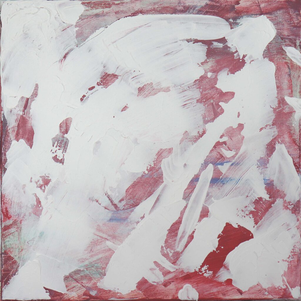 Andrea Houšková - abstraktní malba - Pod povrchem II